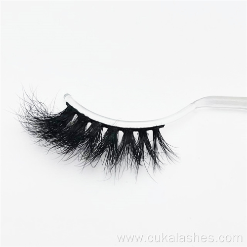 100% mink fur hair 15mm mink half lashes